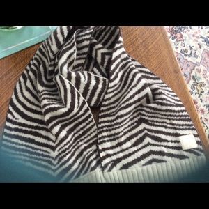 Coach animal design lambswool angora scarf